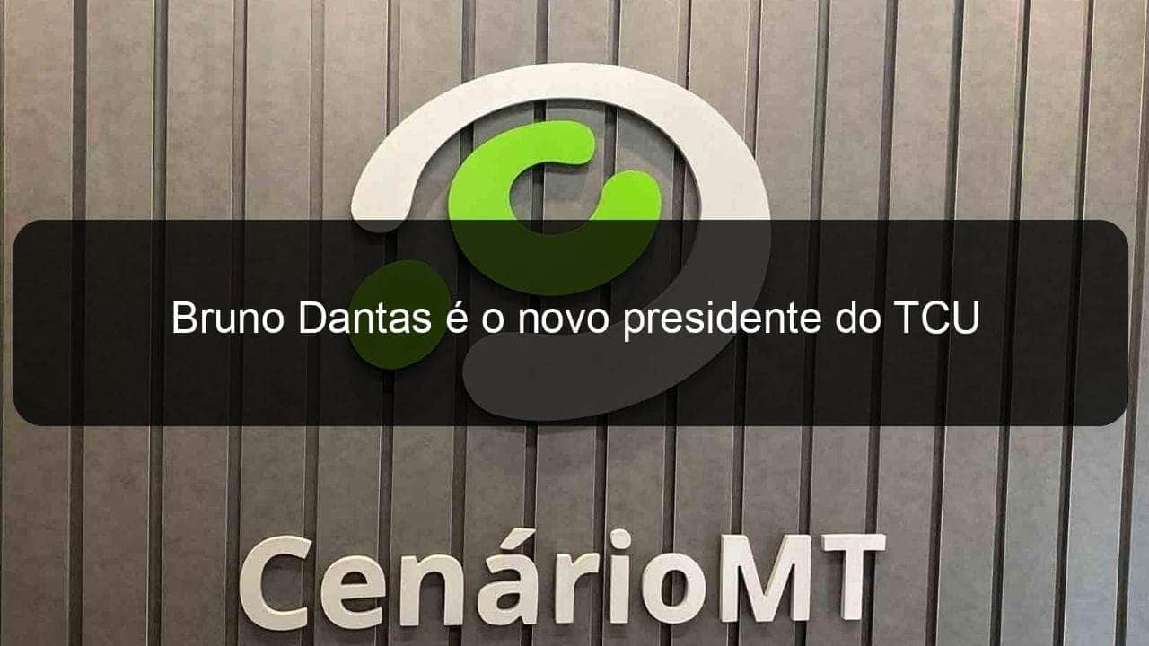 bruno dantas e o novo presidente do tcu 1274771