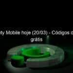 call of duty mobile hoje 20 03 codigos de resgate gratis 1121451