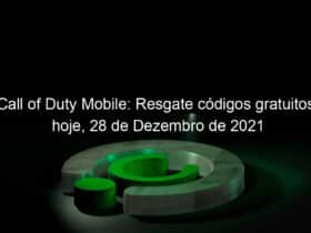 call of duty mobile resgate codigos gratuitos hoje 28 de dezembro de 2021 1099331