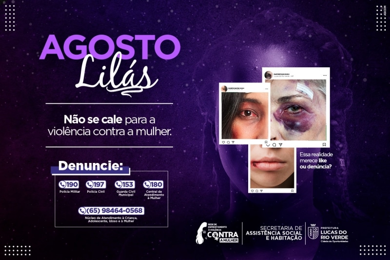 campanha para combater a violencia contra a mulher e lancada