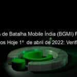 campos de batalha mobile india bgmi resgatar codigos hoje 1o de abril de 2022 verifique o site oficial do centro de resgate bgmi 1124777