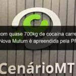 carreta com quase 700kg de cocaina carregada em nova mutum e apreendida pela pf 1228520