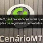 cerca de 25 mil propriedades rurais que tiveram operacoes de seguro rural contratadas com o apoio do governo federal serao fiscalizadas 1138651