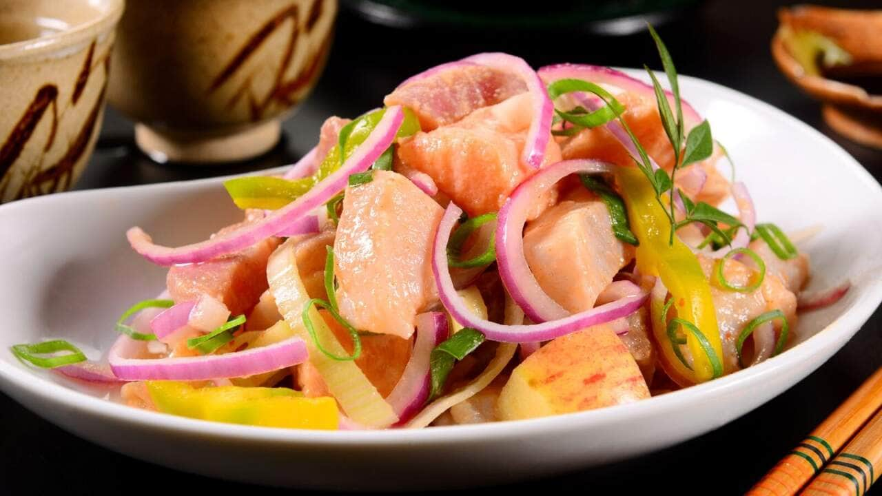 ceviche de tilápia