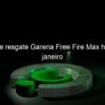 codigo de resgate garena free fire max hoje 18 de janeiro 1104209