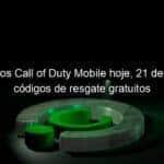 codigos call of duty mobile hoje 21 de junho codigos de resgate gratuitos 1145594