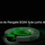 codigos de resgate bgmi 5 de junho de 2022 1141560