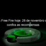 codigos free fire hoje 28 de novembro de 2022 confira as recompensas 1259387