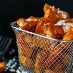 como fazer batata doce frita