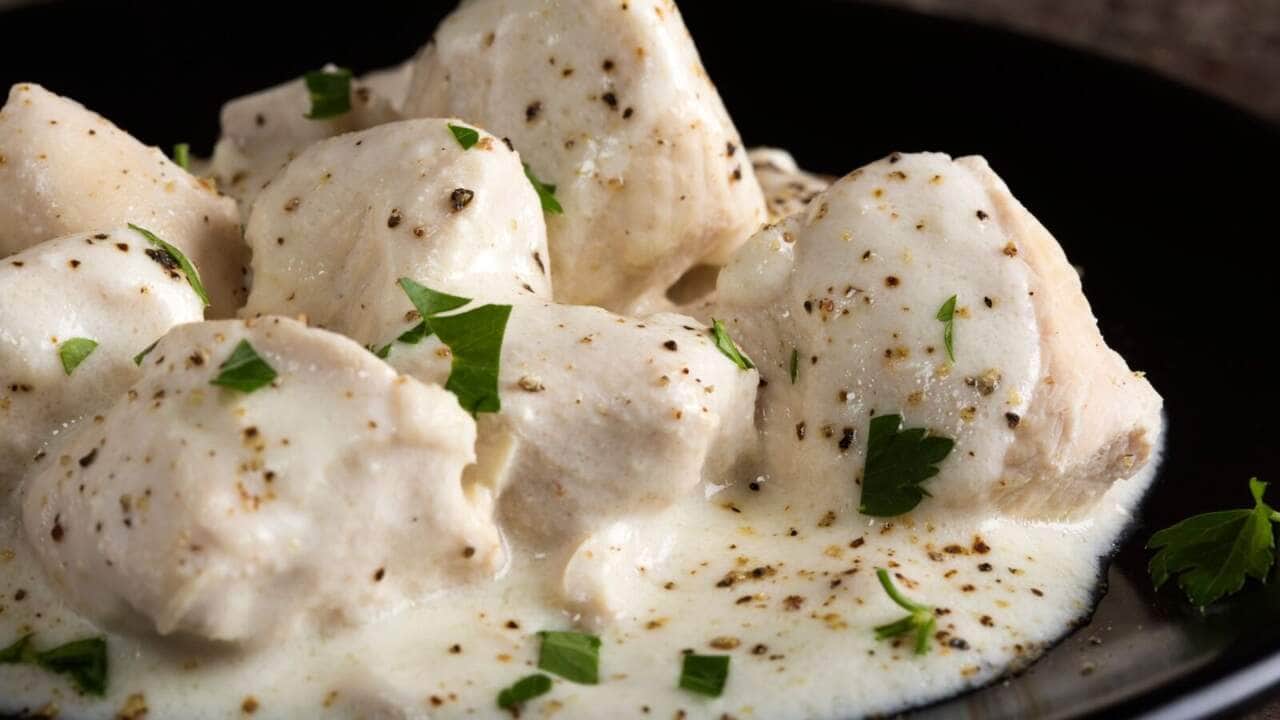 como fazer frango com sopa de cebola