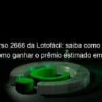 concurso 2666 da lotofacil saiba como jogar e veja como ganhar o premio estimado em r 15 milhao 1251013