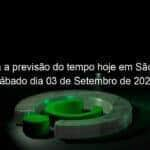 confira a previsao do tempo hoje em sao paulo sabado dia 03 de setembro de 2022 1187534