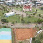 construcao de ponto base do corpo de bombeiros esta em andamento