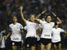 Corinthians vence Santos por 2 a 0 no jogo de volta das semifinais do Brasileiro Feminino e se garante na final - em 02/09/2023 Por: Reprodução Twitter/Corinthians Futebol Feminino