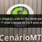 coronavac chega a lucas do rio verde para imunizar com 1a dose criancas de 3 e 4 anos contra covid 19 1212862