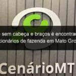 corpo sem cabeca e bracos e encontrado por funcionarios de fazenda em mato grosso 1157127