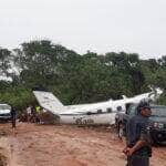 16/09/2023, Aeronave com 14 passageiros cai na cidade de Barcelos no Amazonas. Foto: Portal Remador