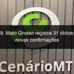 covid 19 mato grosso registra 31 obitos e 2 178 novas confirmacoes 1044244