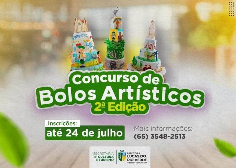 cultura abre inscricoes para a 2a edicao do concurso de bolos