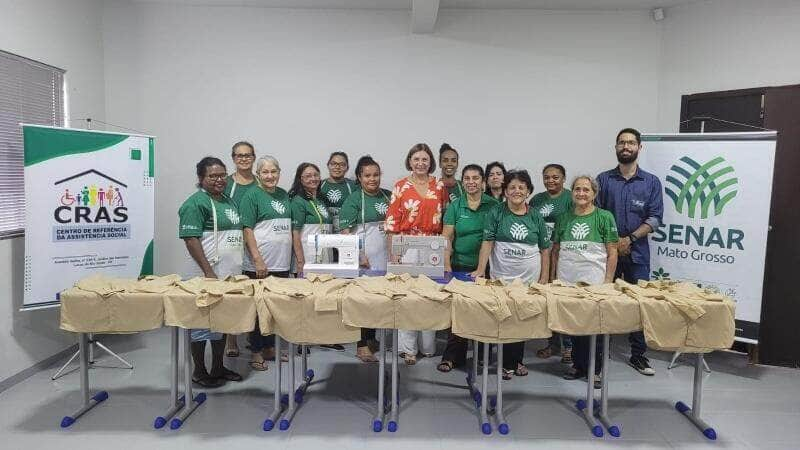 curso de confeccao do vestuario basico masculino e concluido em lucas do rio verde