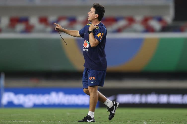 Fernando Diniz.Treino da Seleção Brasileira no Estádio Mangueirão, Belém do Pará 