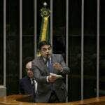 Brasília - Deputado Domingos Sávio (PSDB/MG) durante discussão do processo de impeachment de Dilma, no plenário da Câmara (Wilson Dias/Agência Brasil)