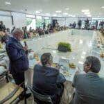 Brasília (DF), 27/10/2023, O presidente Lula, fala com a imprensa, durante café da manhã com jornalistas, no Palácio do Planalto. Foto: Rafa Neddermeyer/Agência Brasil