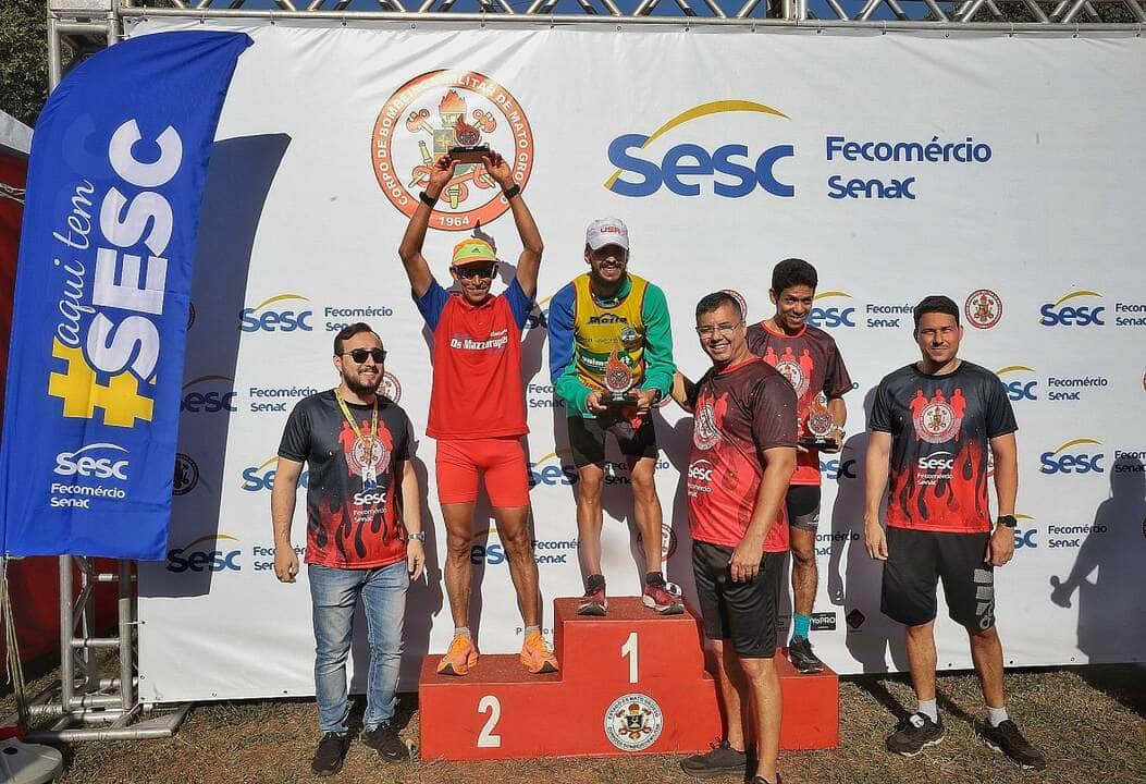 Michel Alvim - SECOM MT | Corpo de Bombeiros realiza 35° Corrida SESC Homens de Fogo