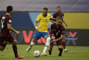 brasil, venezuela, copa américa Por: Lucas Figueiredo/CBF/Direitos Reservados