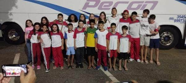 equipe sorrisense de natacao participa de campeonato estadual em rondonopolis