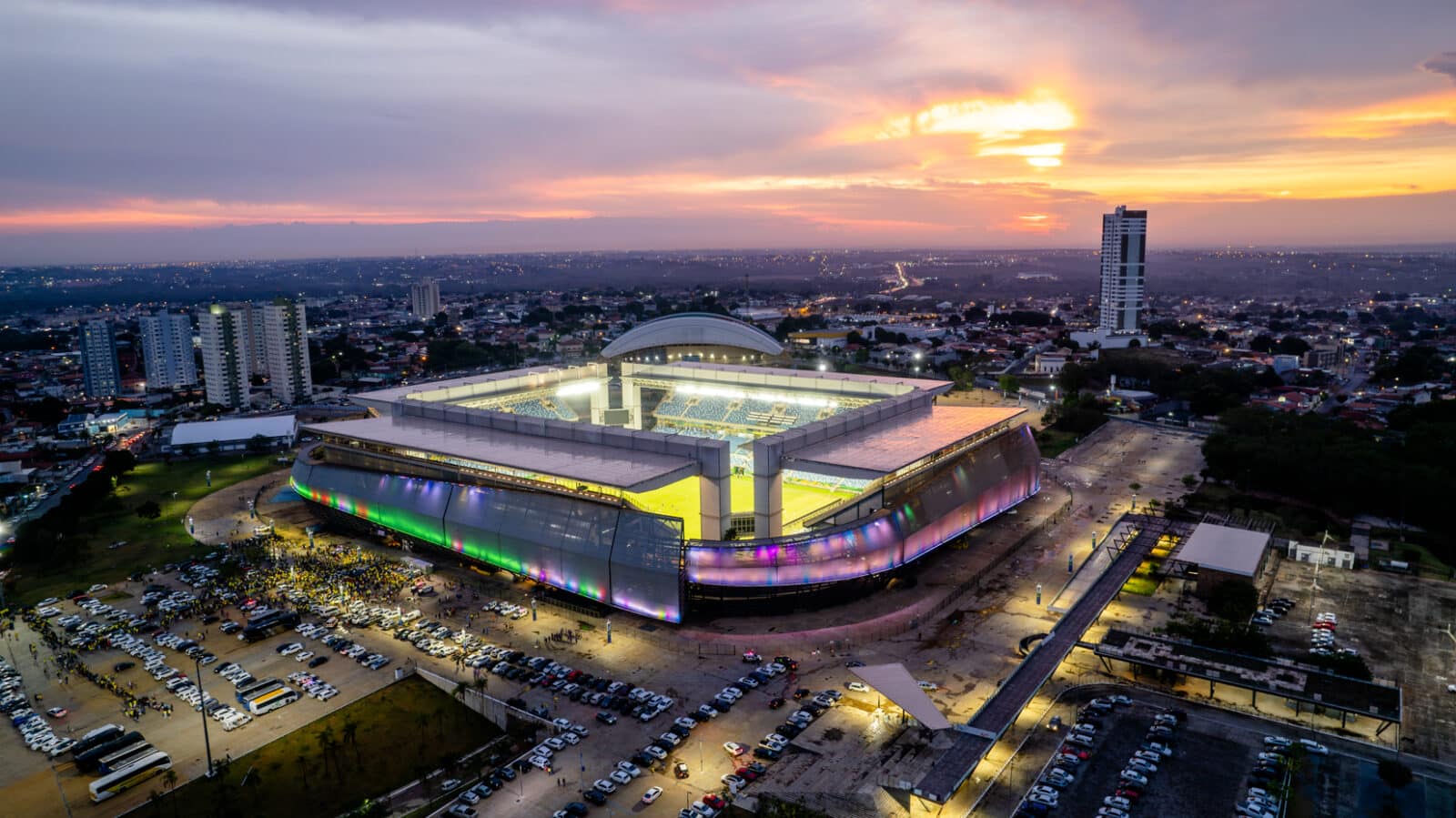 Arena Pantanal, em Cuiabá.