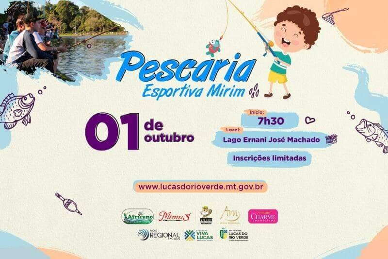 estao abertas as inscricoes para setima edicao do festival de pesca esportiva mirim