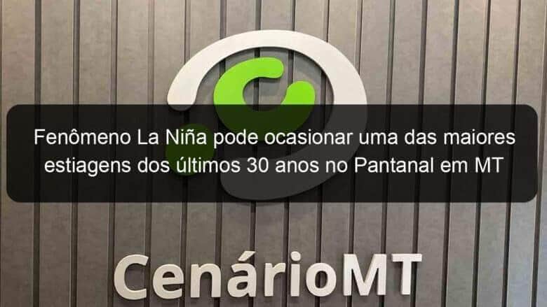 fenomeno la nina pode ocasionar uma das maiores estiagens dos ultimos 30 anos no pantanal em mt 932319