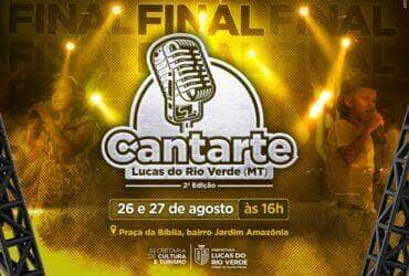 final do concurso de canto cantarte acontece neste final de semana em lucas do rio verde