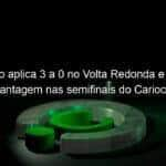 flamengo aplica 3 a 0 no volta redonda e abre boa vantagem nas semifinais do carioca 1037874