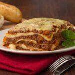 Receita de lasanha de carne moída