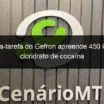 forca tarefa do gefron apreende 450 kg de cloridrato de cocaina 1356811