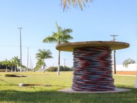 furtos de fios de cobre geram prejuizos para iluminacao publica do municipio