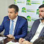 Governador Mauro Mendes debateu reforma tributária com a Frente Parlamentar da Agropecuária, em Brasília  - Foto por: Secom-MT