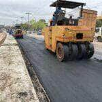 Revitalização da Avenida 8 de Abril  - Foto por: Fiscalização/Sinfra-MT