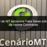 governo de mt esclarece fake news sobre doses da vacina coronavac 1010118
