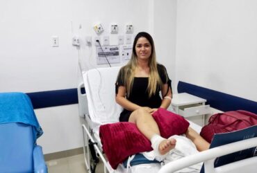 Angélica Cristina Barbosa, de 32 anos, destaca a melhoria na qualidade do atendimento na unidade