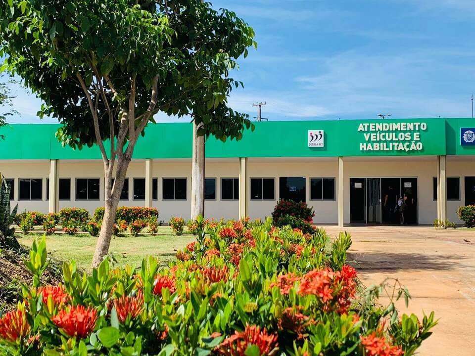 Sede do Detran-MT, em Cuiabá  - Foto por: Assessoria/Detran-MT