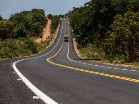 Em junho de 2022, Governo inaugurou 67 km de asfalto na MT-100 e a recuperação de outros 45 km da rodovia - Foto por: Marcos Vergueiro/Secom