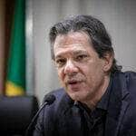 Brasília, 31/08/2023, O ministro da Fazenda, Fernando Haddad, faz pronunciamento à imprensa sobre a entrega do Projeto de Lei Orçamentária Anual (PLOA). Foto: Washington Costa/MPO