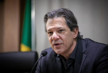 Brasília, 31/08/2023, O ministro da Fazenda, Fernando Haddad, faz pronunciamento à imprensa sobre a entrega do Projeto de Lei Orçamentária Anual (PLOA). Foto: Washington Costa/MPO