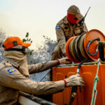 combate a incêndios florestais