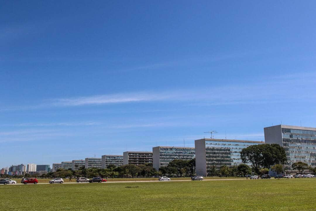 Brasília - 22. 05. 2023 - Foto Esplanada dos Ministérios, em Brasília. Foto: Antônio Cruz/ Agência Brasil/Arquivo