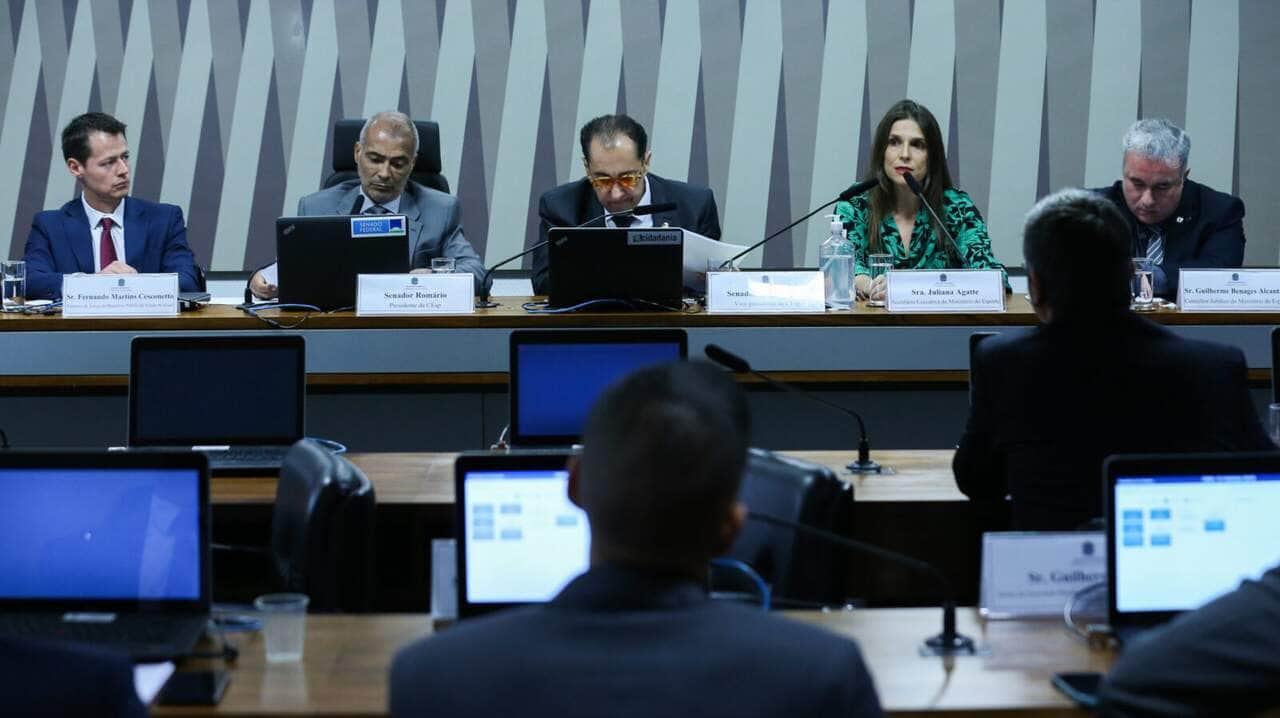 Brasília (DF) 20/09/2023 Comissão de Esporte do Senado realiza audiência pública para debater a manipulação de resultados de jogos, casos concretos e medidas para o seu combate. Foto Lula Marques/ Agência Brasil
