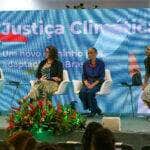 Brasília, DF 04/09/2023 O Ministério do Meio Ambiente e Mudança do Clima (MMA) realiza a oficina Justiça Climática: um novo caminho para a adaptação no Brasil. Participaram da abertura o presidente do ICMBio, Mauro Pires e as ministras do Meio Ambiente, Marina Silva; dos Povos Indígenas, Sônia Guajajara; da Igualdade Racial, Anielle Franco; e da Ciência, Tecnologia e Inovação, Luciana Santos Foto: Fabio Rodrigues-Pozzebom/ Agência Brasil